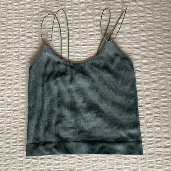 Dynamite Ribbed Crop - Picture 1 of 4